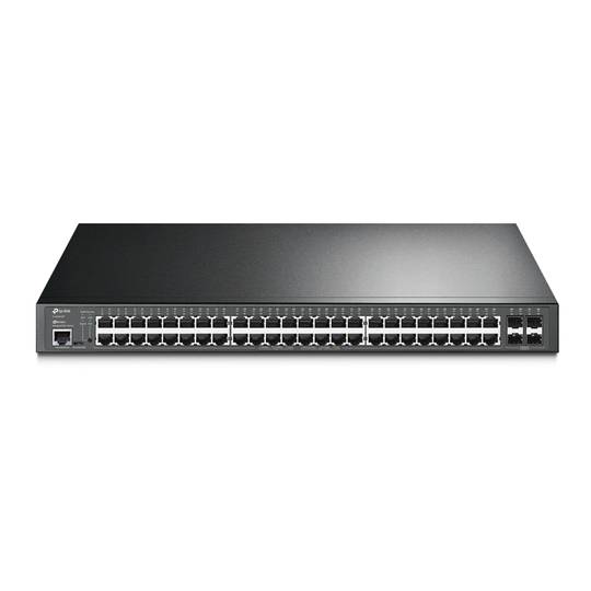 TP-Link Managed L2 Gigabit JetStream TL-SG3452P Switch met 48 Gigabit PoE+ poorten en 4 SFP