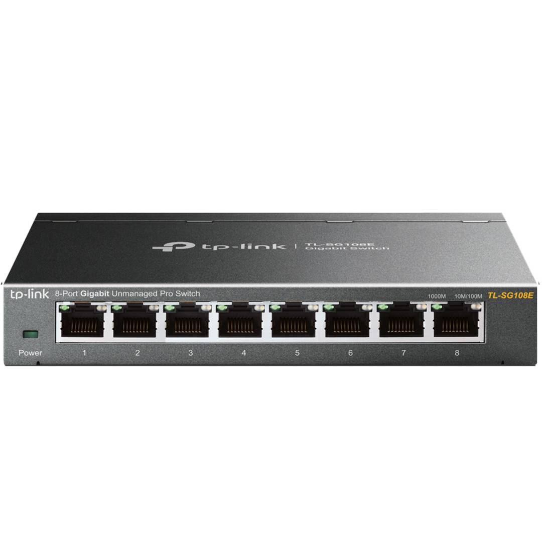 TP-Link Easy Smart TL-SG108E 8-poorts gigabit-switch