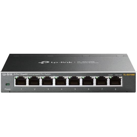 TP-Link Easy Smart TL-SG108E 8-poorts gigabit-switch