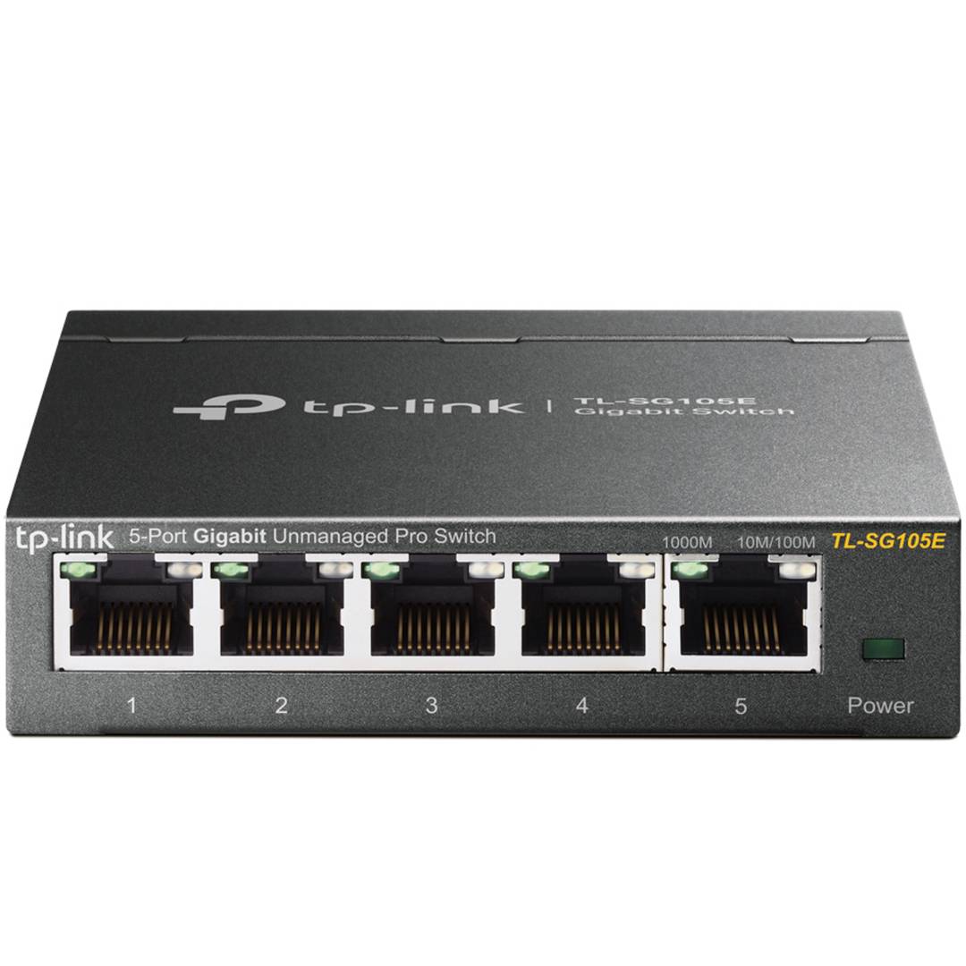 TP-Link Easy Smart TL-SG105E 5-Port-Gigabit-Switch