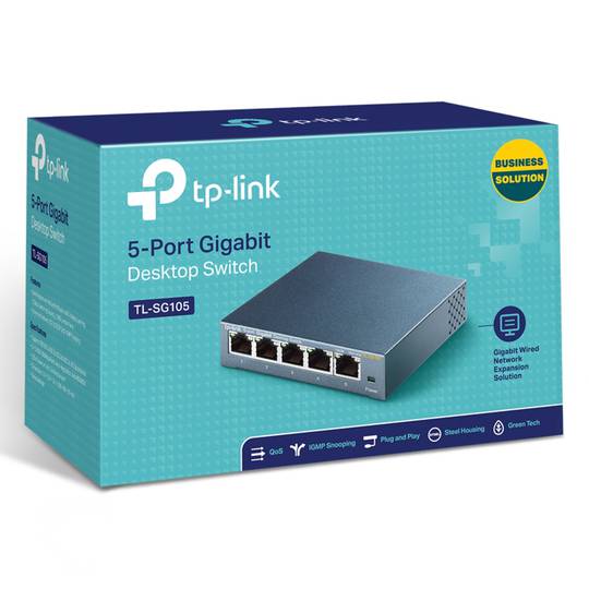 Commutateur Gigabit 5 ports TL-SG105 TP-Link