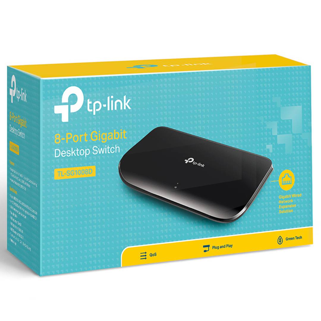 TP-Link TL-SG1008D 8-Port-Gigabit-Switch