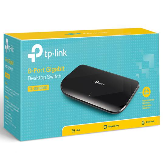 TP-Link TL-SG1008D 8-Port-Gigabit-Switch
