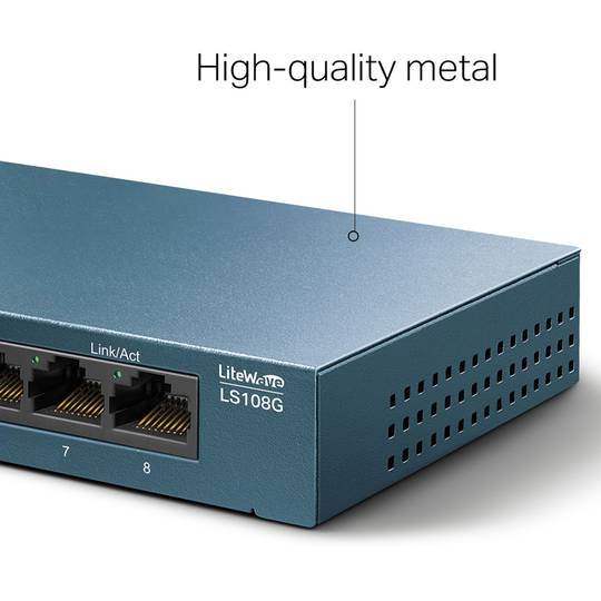 Switch TP-Link LS108G de 8 ports Gigabit