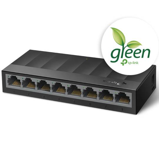 TP-Link LS1008G 8-poorts gigabit-switch