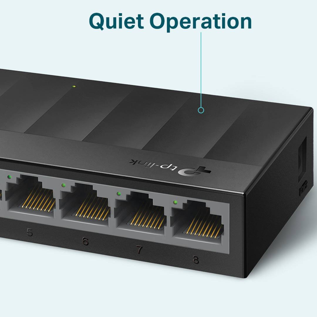 TP-Link LS1008G 8-poorts gigabit-switch