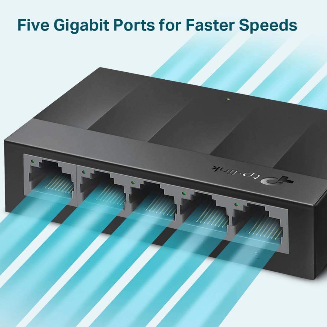 Switch Gigabit TP-Link LS1005G 5 portas