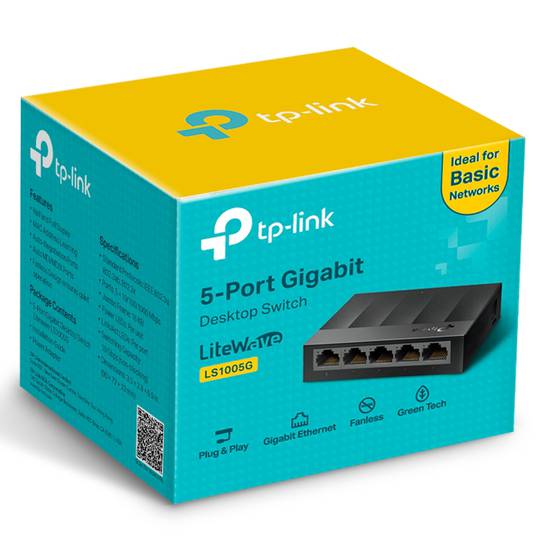 Switch Gigabit TP-Link LS1005G 5 portas