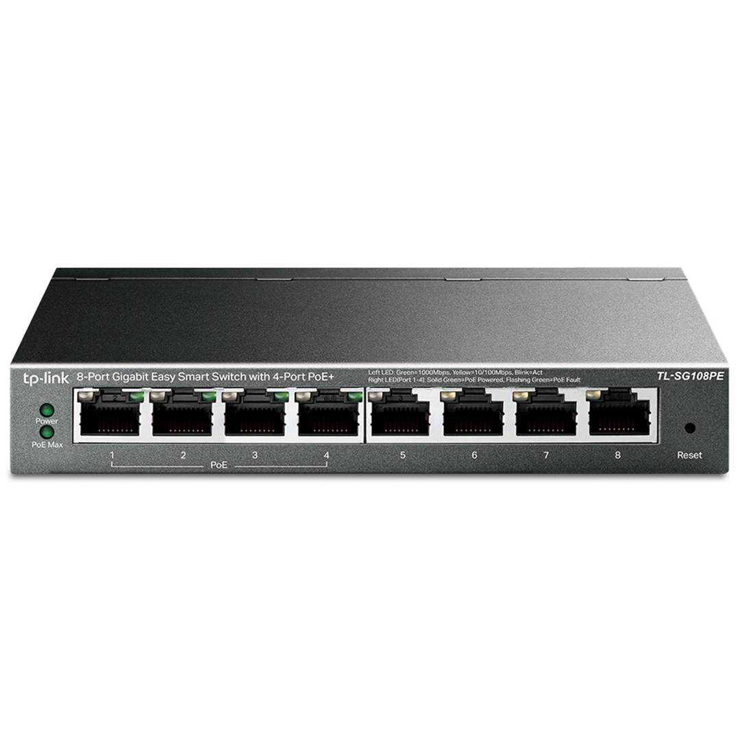 TP-Link TL-SG105PE 8-Port-Gigabit-Switch (4 PoE)