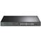 Switch TP-Link Easy Smart JetStream TL-1218MPE 16 portas Gigabit 2 SFP
