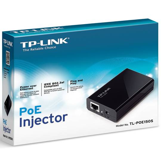 Injetor Poe TP-LINK TL-POE150S Gigabit