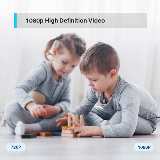 Câmera de segurança rotativa Wi-Fi para casa TP-LINK Tapo C200