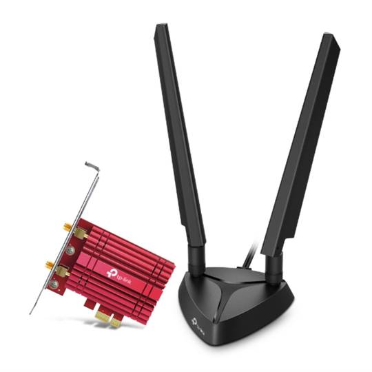 Tarjeta PCI TP-Link AX5400 Tri-Band Wi-Fi 6E con Bluetooth