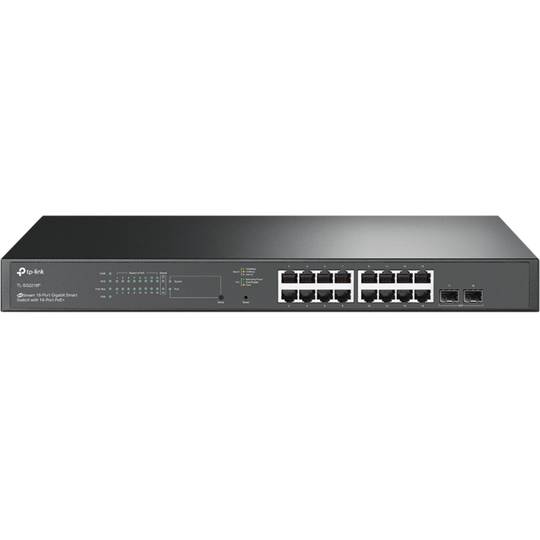 Switch Gigabit a 18 porte TP-Link con 16 porte POE intelligenti