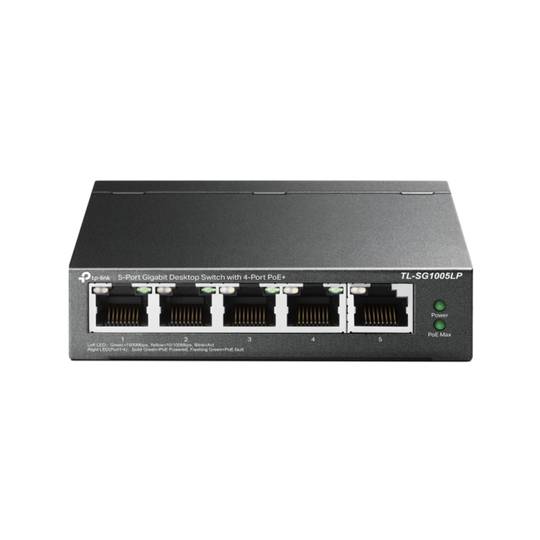 TP-LINK TL-SG1005LP 5-Port Gigabit Desktop Switch - Cablematic