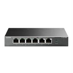 Switch com 6 portas 10/100 Mbps e 4 portas PoE da TP-Link TL-SF1006P