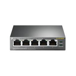 Switch de escritorio con 4 Puertos POE de TP-LINK TL-SF1005P