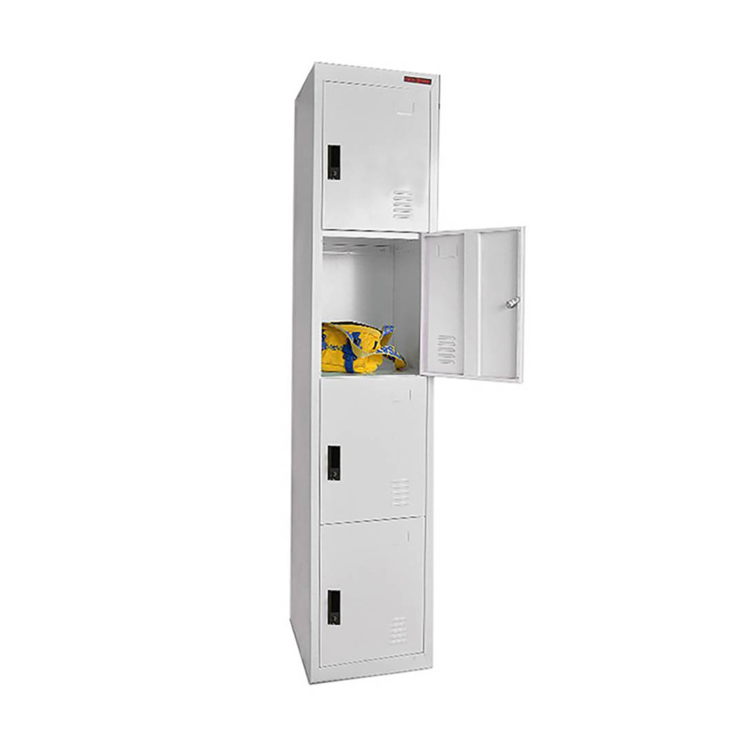 Metal locker 1 module 4 doors 300 x 1800 x 500 mm RackMatic