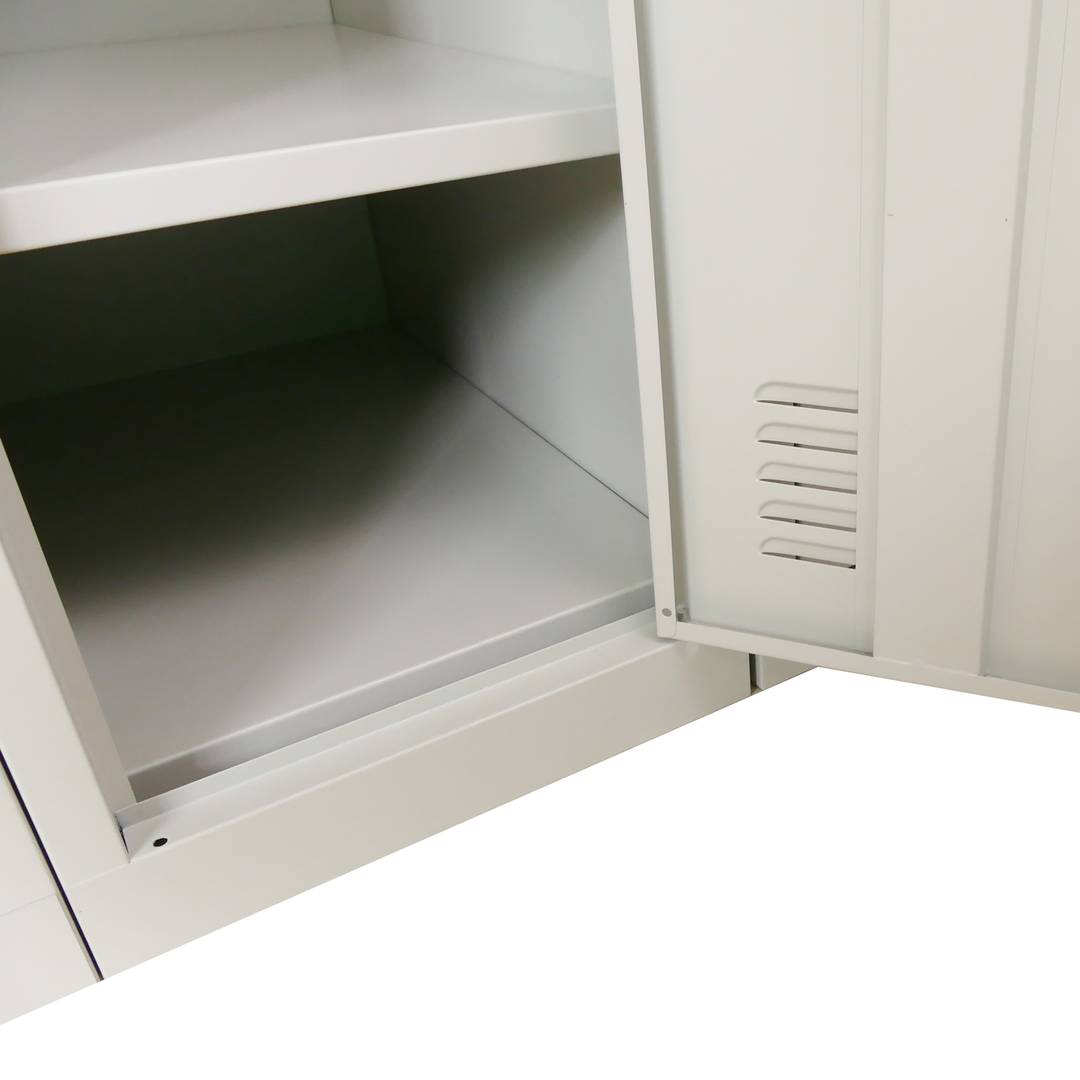 Metal locker 1 module 4 doors 300 x 1800 x 500 mm RackMatic