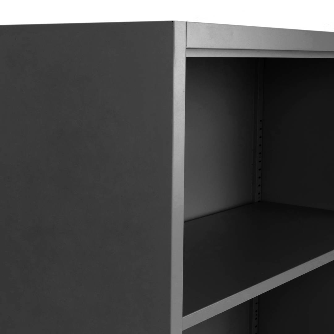 Metallo Ufficio classificatore 900x900x400 mm nero RackMatic