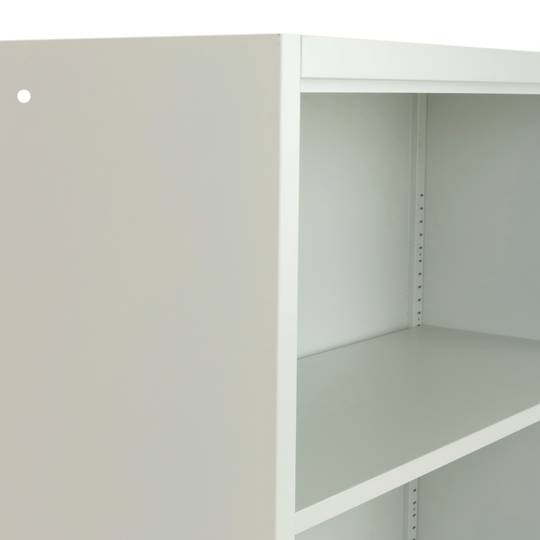 Metallo Ufficio classificatore 900x2000x400 mm grigio RackMatic