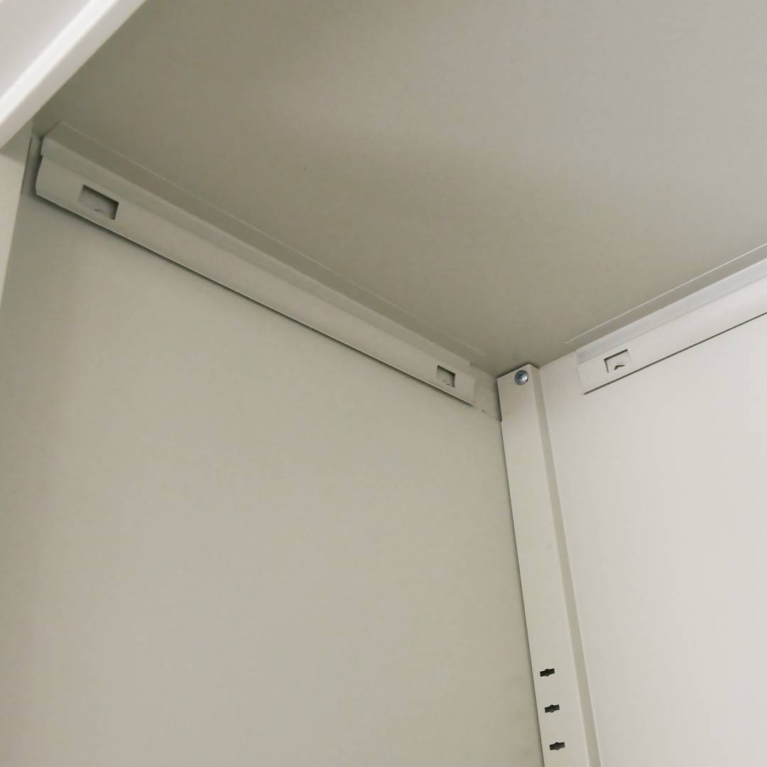 Metallo Ufficio classificatore 900x2000x400 mm grigio RackMatic