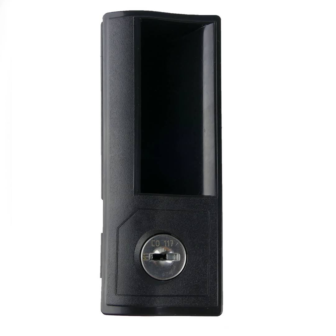 Replacement lock for locker RackMatic in black