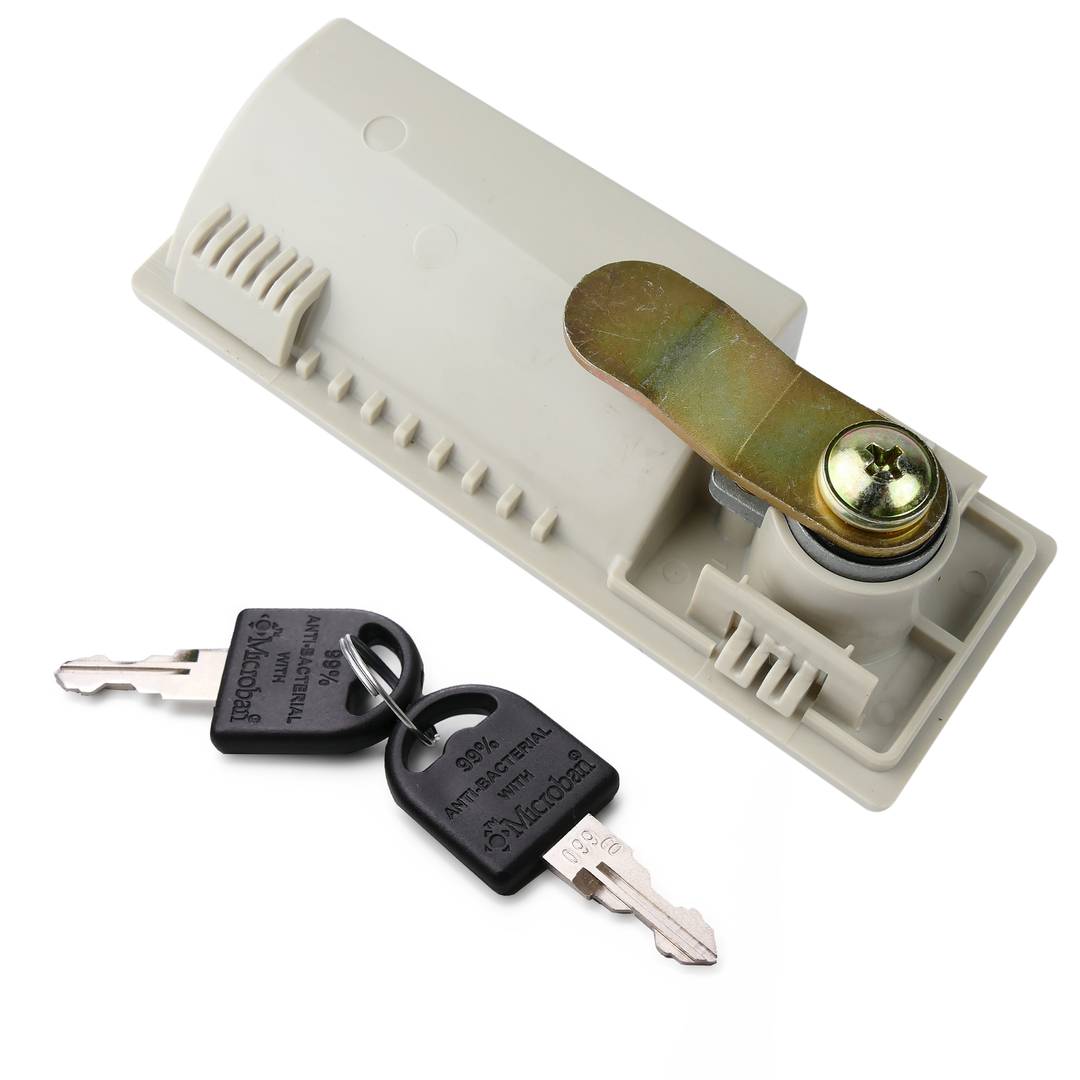 Schlossteile für RackMatic beige Abendkasse