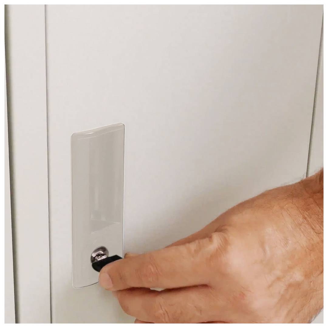 Schlossteile für RackMatic beige Abendkasse