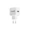 USB lader 5V en 2.4A witte kleur TooQ TQWC-1S01WT