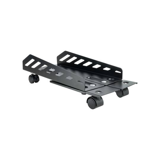 Support métallique TooQ avec roulettes pour CPU couleur noire UMCS0024-B
