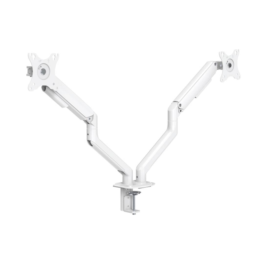 Suporte de mesa ajustável TooQ para 2 ecrãs de 13
