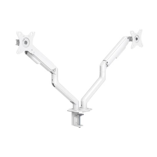 Suporte de mesa ajustável TooQ para 2 ecrãs de 13