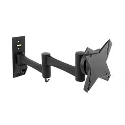 TooQ muurbeugel voor 13" - 27" schermen VESA75x75 tot 100x100 mm LP2323TN-B