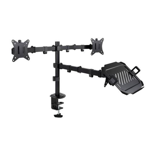 Suporte de mesa para 2 telas de até 32
