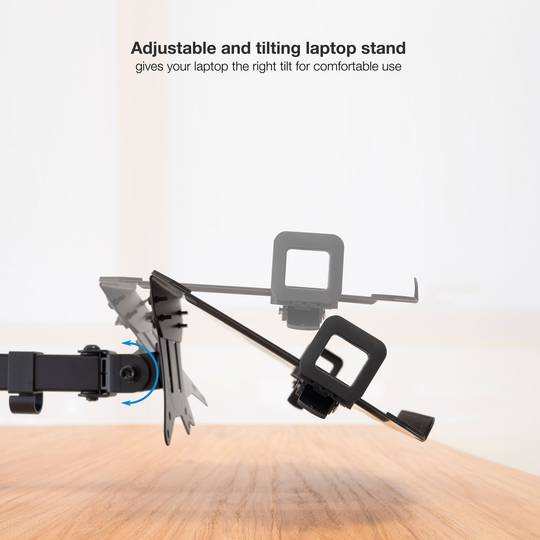 Suporte de mesa para 2 telas de até 32