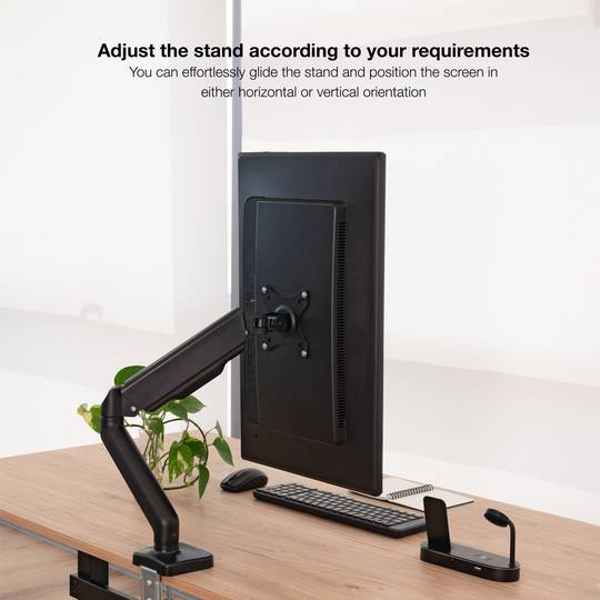 Tafelsteun met verstelbare arm voor schermen tot 32