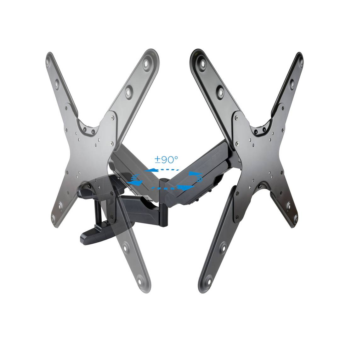 Muurbeugel met scharnierende arm voor TV-scherm van 23