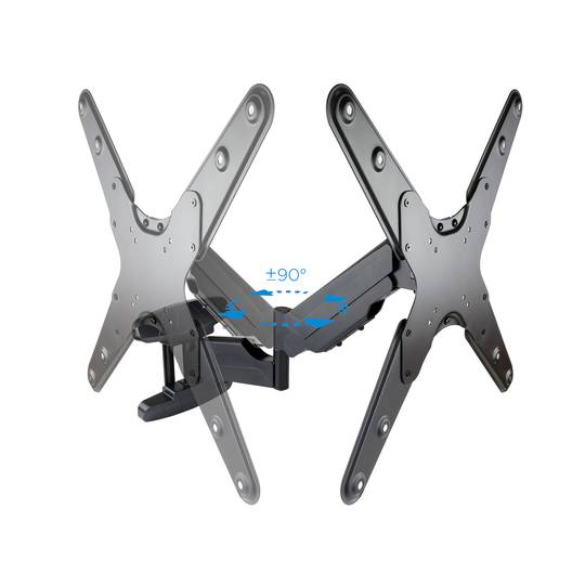 Muurbeugel met scharnierende arm voor TV-scherm van 23