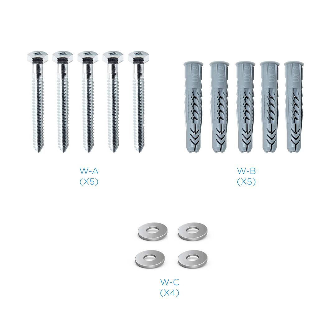 Muurbeugel met scharnierende arm voor TV-scherm van 23