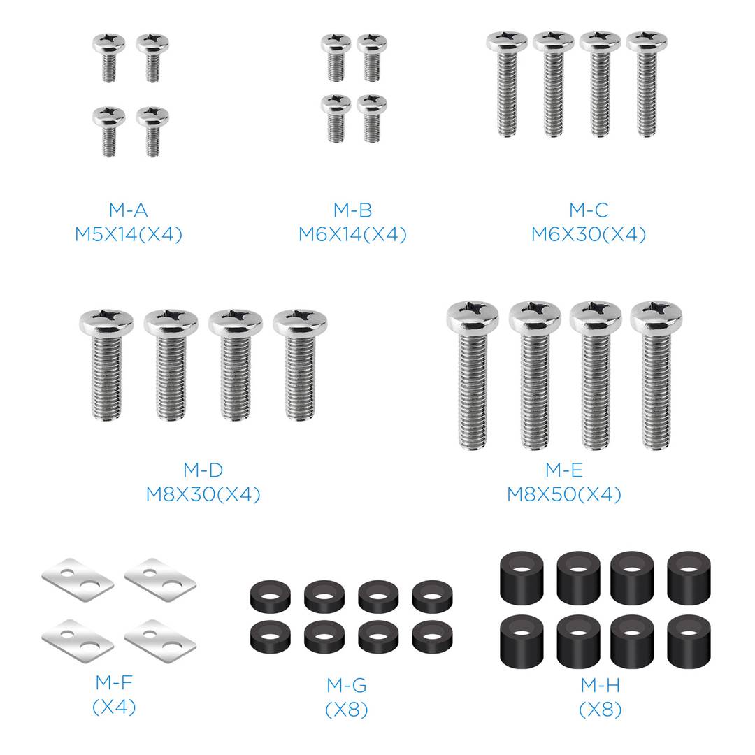 Suport de paret inclinable per a pantalla TV de 60