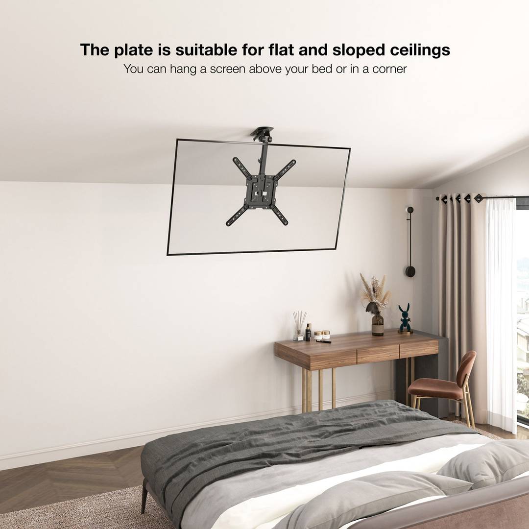 Ceiling mount for flat screen from 23