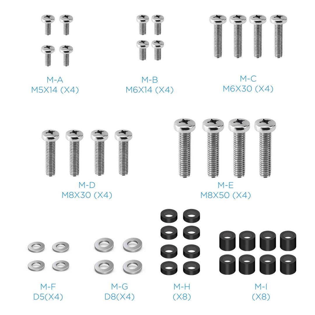 Ceiling mount for flat screen from 23