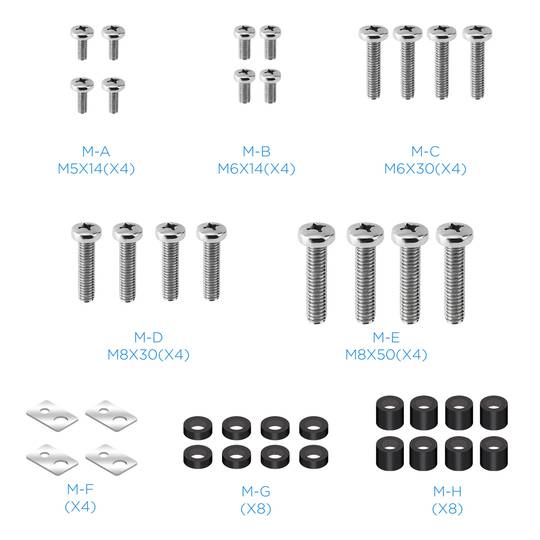 Suport de sostre per a pantalla plana de 32