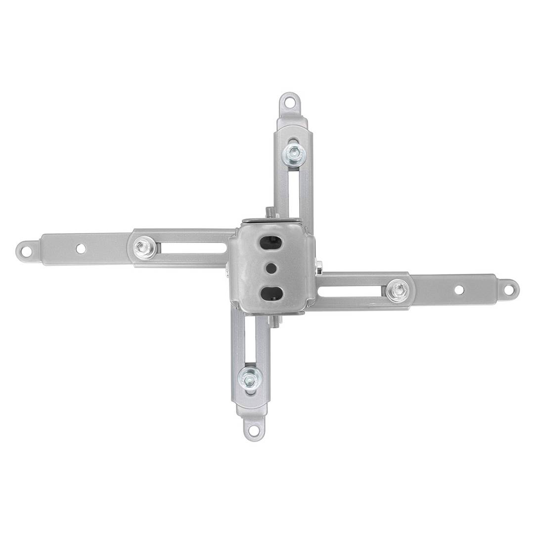 Suporte de teto com mastro 13cm 43cm 65cm para projetor 20 Kg prata