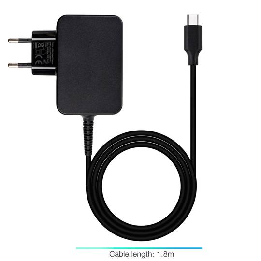 Chargeur d'alimentation 65W pour ordinateur portable 110-240 VAC à 5-20 VDC 3A