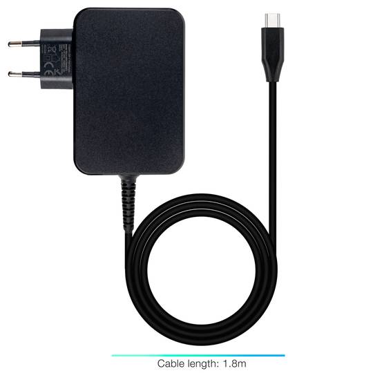 Font d'alimentació carregador 90W per a PC portàtil 110-240 VAC a 5-20 VDC 3-4.5A