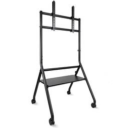 Suporte de chão com rodas para TV LCD LED de ecrã plano de 37" a 86" 1615 mm