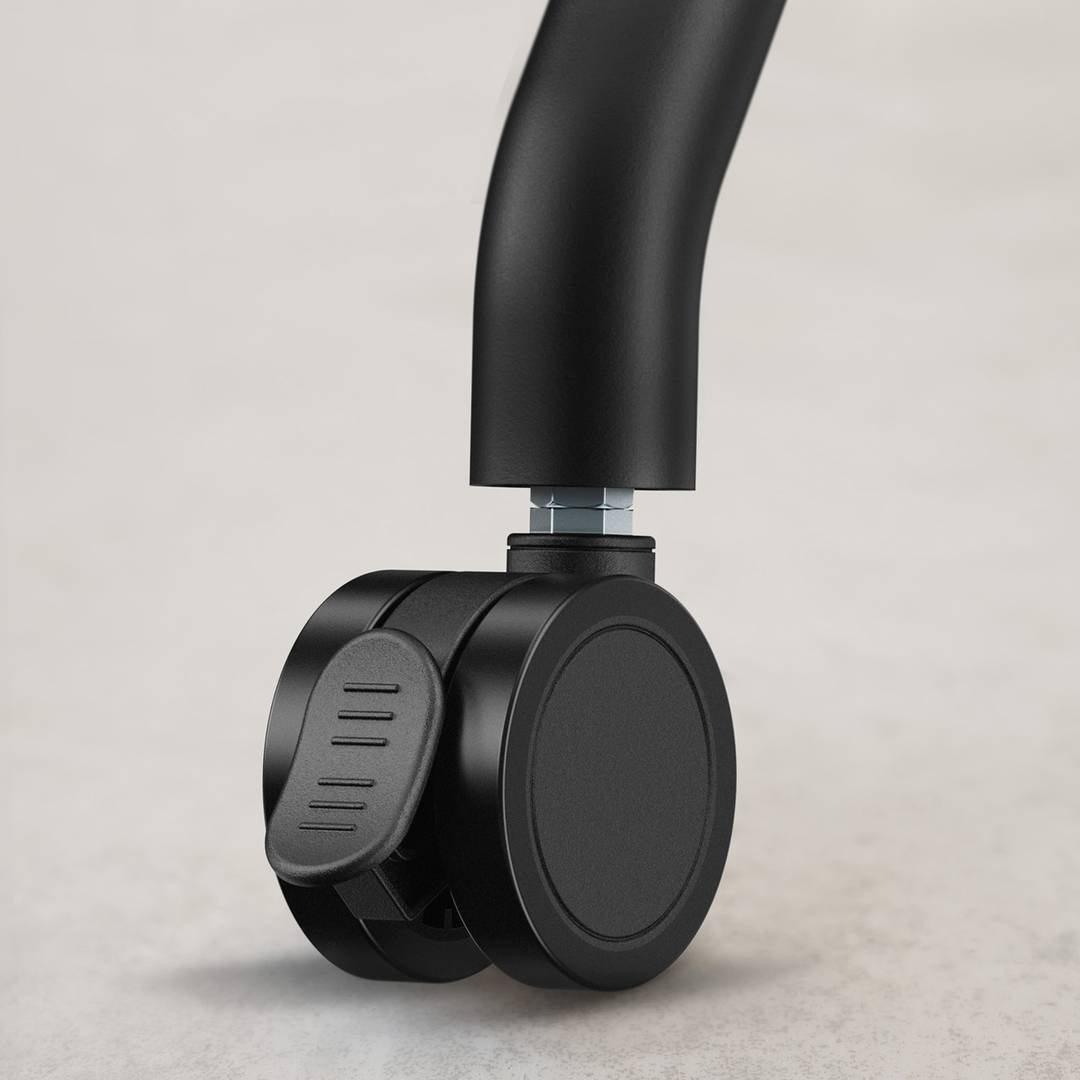 Bodenständer mit Rollen für 37