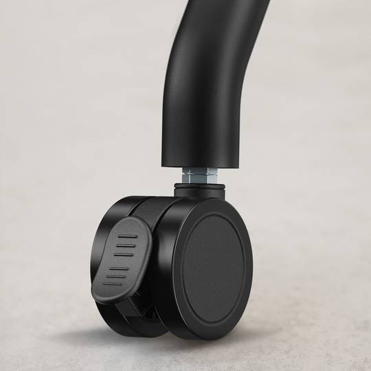 Bodenständer mit Rollen für 37